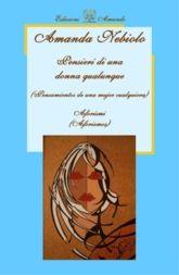 Libro "Pensieri di una donna qualunque" di Amanda Nebiolo