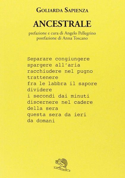 Libro "Ancestrale" di Goliarda Sapienza