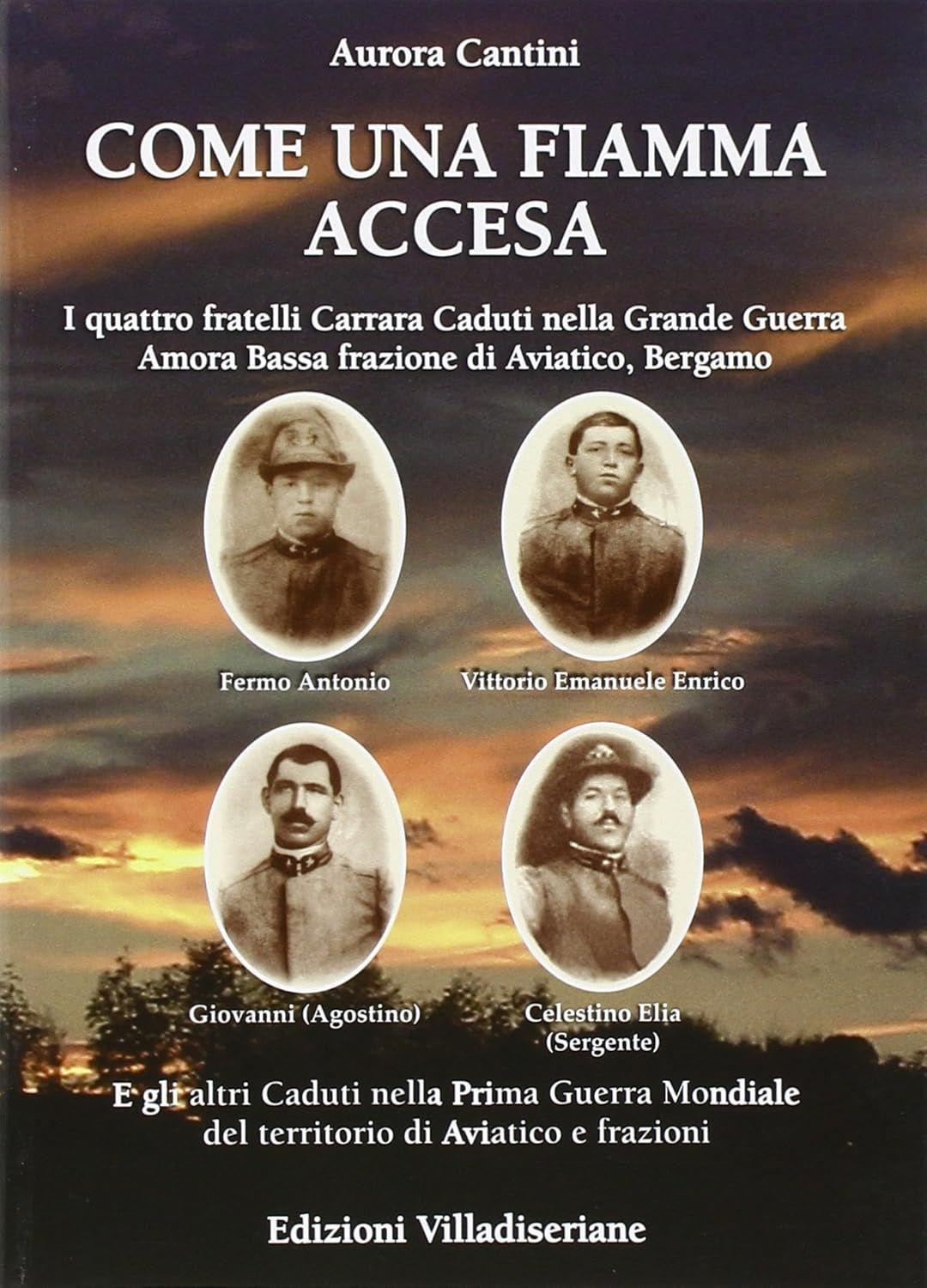 Libro "Come una fiamma accesa" di Aurora Cantini