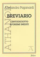 Libro "Breviario" di Alessandra  Paganardi