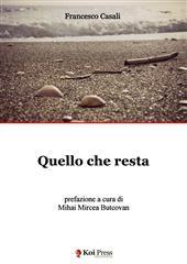 Libro "Quello che resta" di Francesco Casali