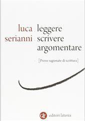 Libro "Leggere, scrivere, argomentare" di Luca Serianni