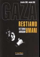 Libro "Gaza. Restiamo umani" di Vittorio Arrigoni
